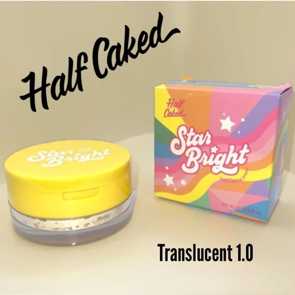 Half Caked Star Bright Loose Setting Powder (Translucent 1.0)